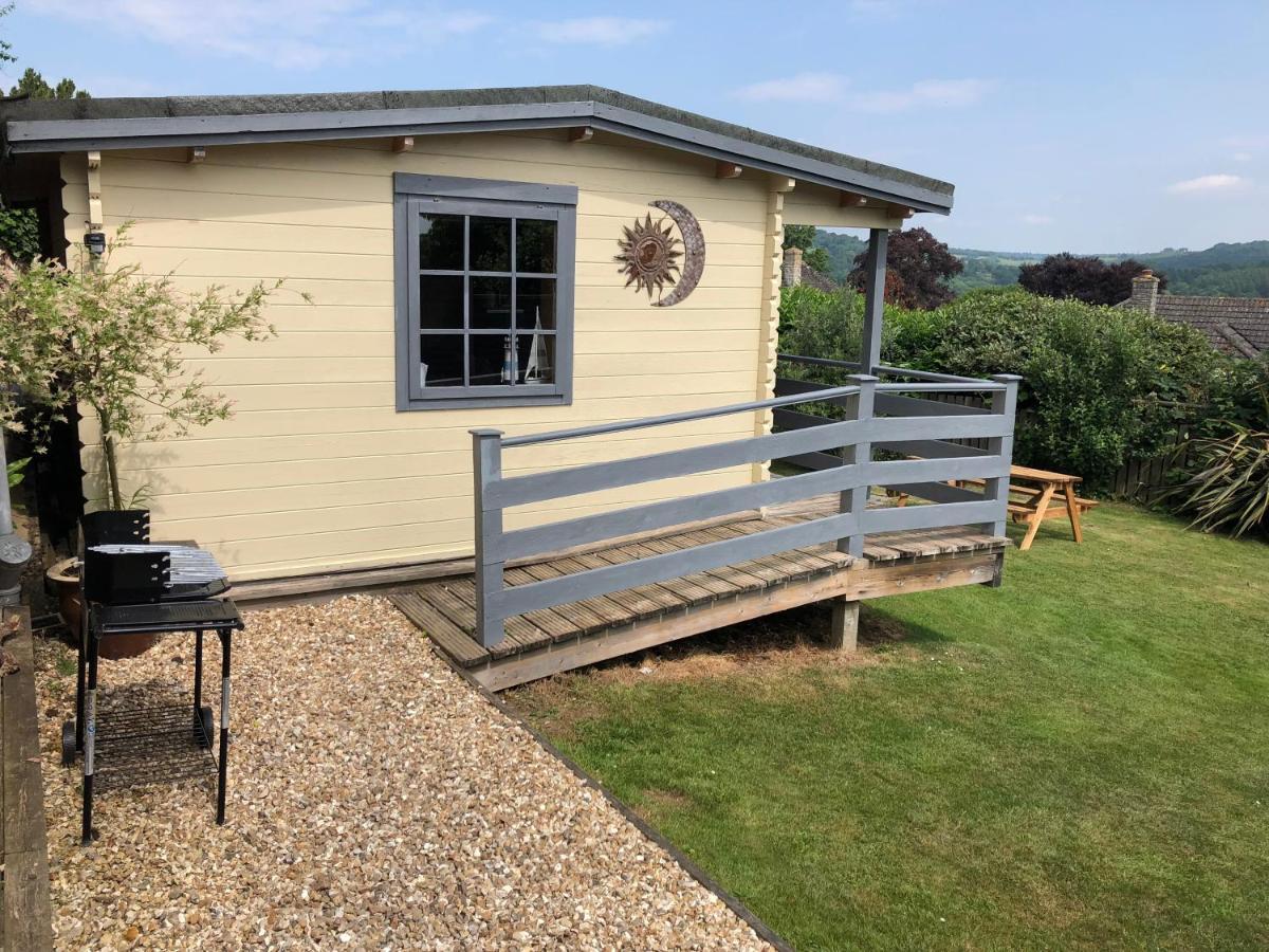Morlais Log Cabin Lyme Regis Kültér fotó