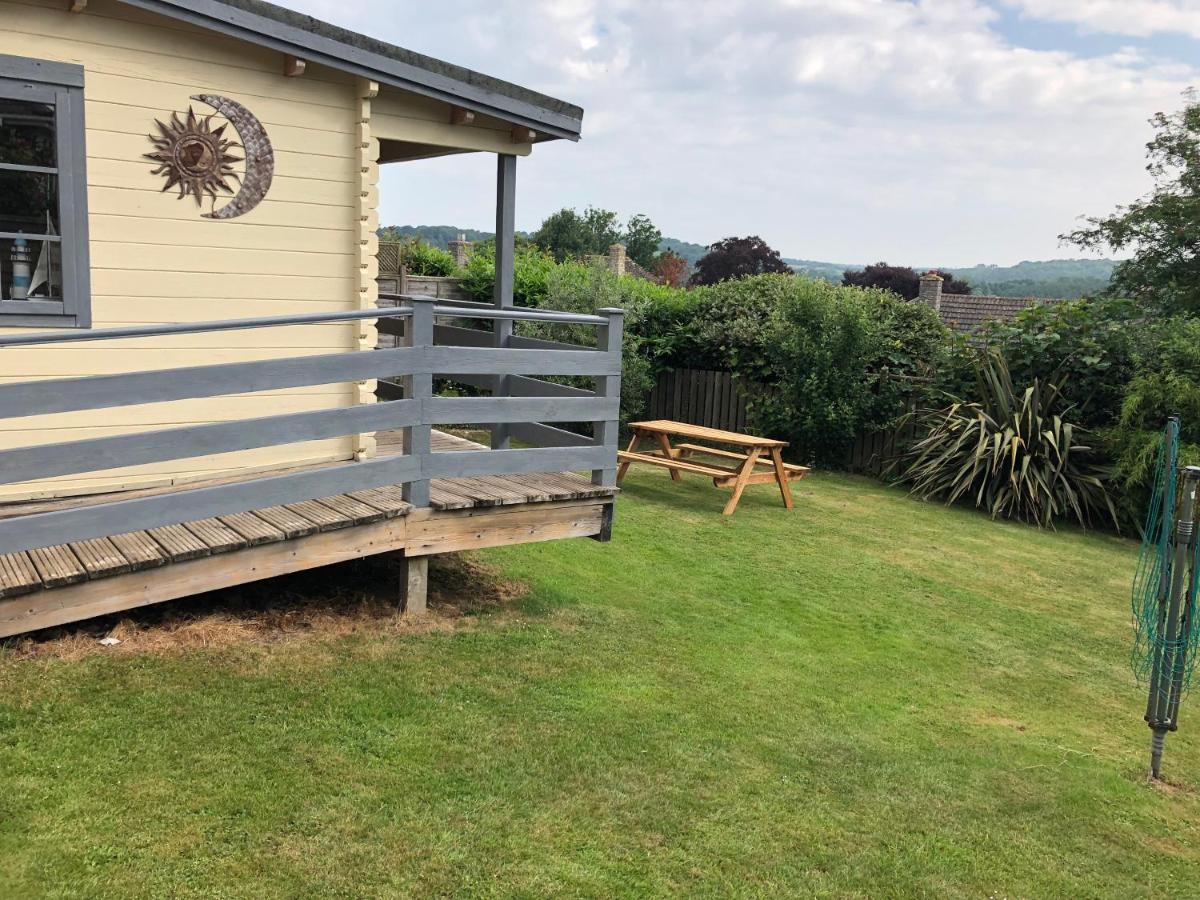 Morlais Log Cabin Lyme Regis Kültér fotó
